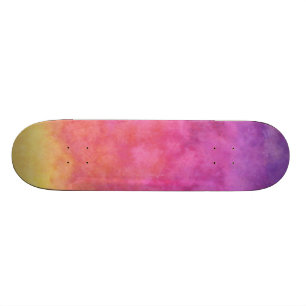 andar de skate do arco-íris Tie dyboard