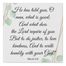 Ande humildemente com seu Deus