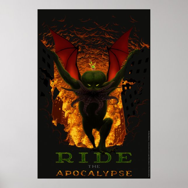 Ande pela Poster do Apocalypse (Frente)