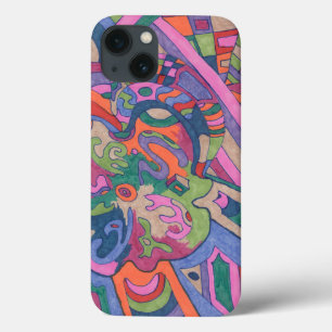 Ande pelo Groovy Rainbow, abstrato