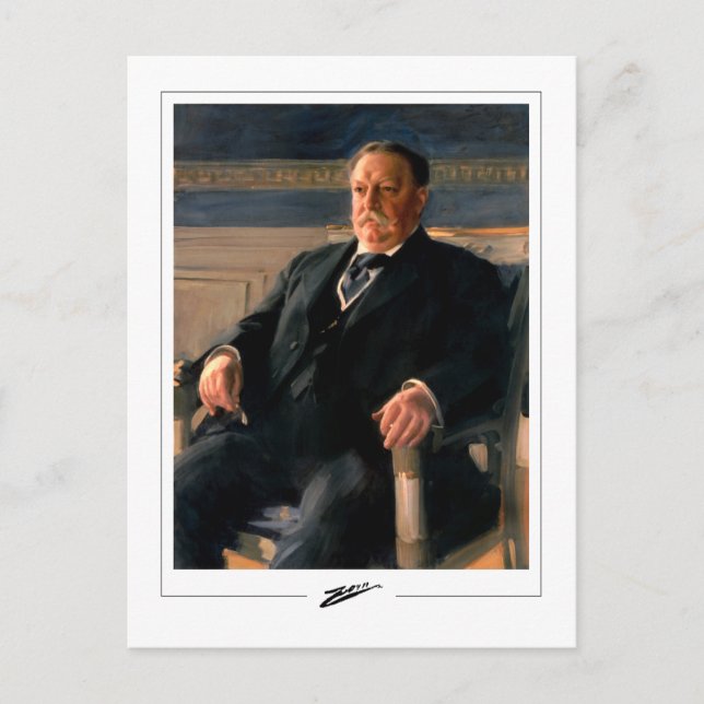 Anders Zorn #210 - Cartão Postal de Arte Fina (Frente)