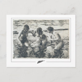 Anders Zorn #328 - Cartão Postal de Arte Fina