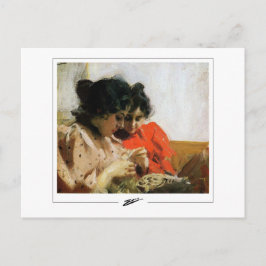 Anders Zorn #330 - Cartão postal de arte fina