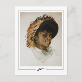 Anders Zorn #347 - Cartão Postal de Arte Refinada