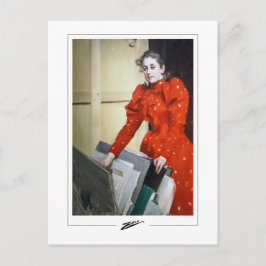 Anders Zorn #363 - Cartão Postal de Arte Fina