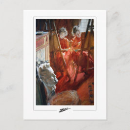 Anders Zorn #366 - Cartão Postal de Arte Fina