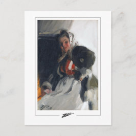 Anders Zorn #368 - Cartão Postal de Arte Fina