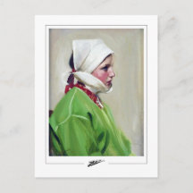 Anders Zorn #378 - Cartão Postal de Arte Fina
