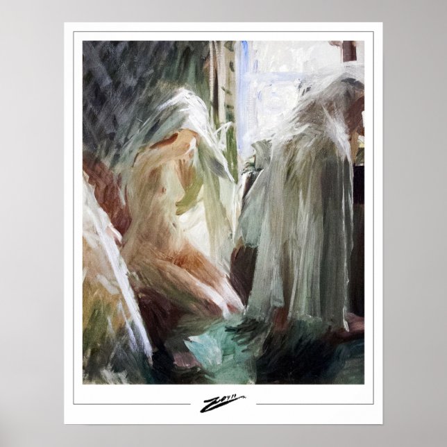 Anders Zorn Zedign Art Poster nº 12 (Frente)