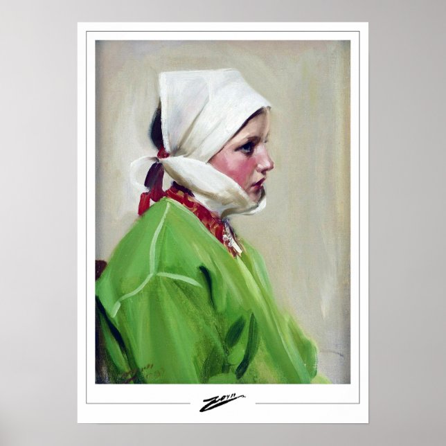 Anders Zorn Zedign Art Poster nº 378 (Frente)