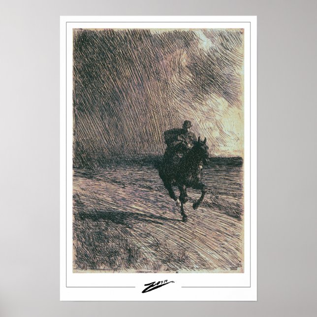 Anders Zorn Zedign Art Poster nº 54 (Frente)