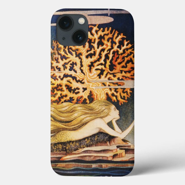 Andersen: Little Mermaid Drawing (Verso)