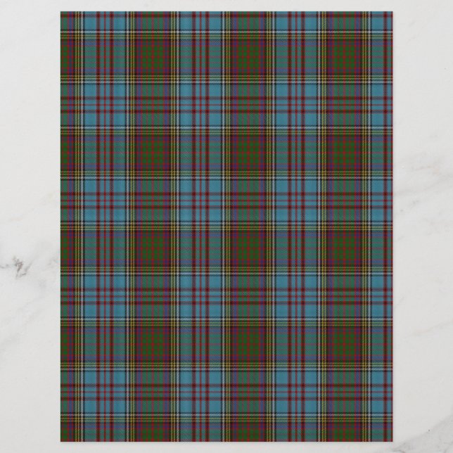 Anderson Clan Family Tartan (Frente)