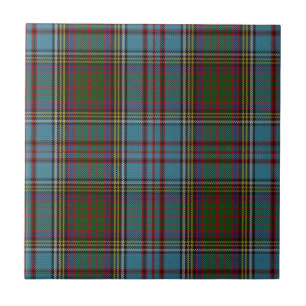 Anderson Clan Tartan - Padrão de Xadrez Escocês