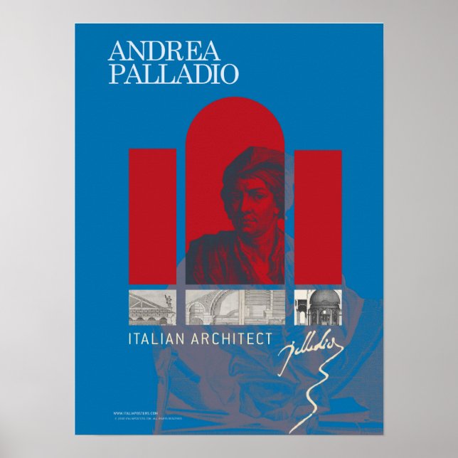 Andrea Palladio Poster (Frente)
