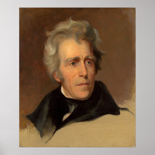 Andrew Jackson - Thomas Sully Fine Art Poster