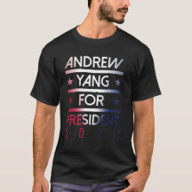 Andrew Yang Para A Camiseta Do Presidente 2020