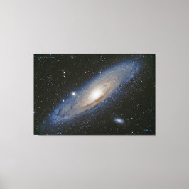 Andromeda Galaxy (M31) - Canvas distinta