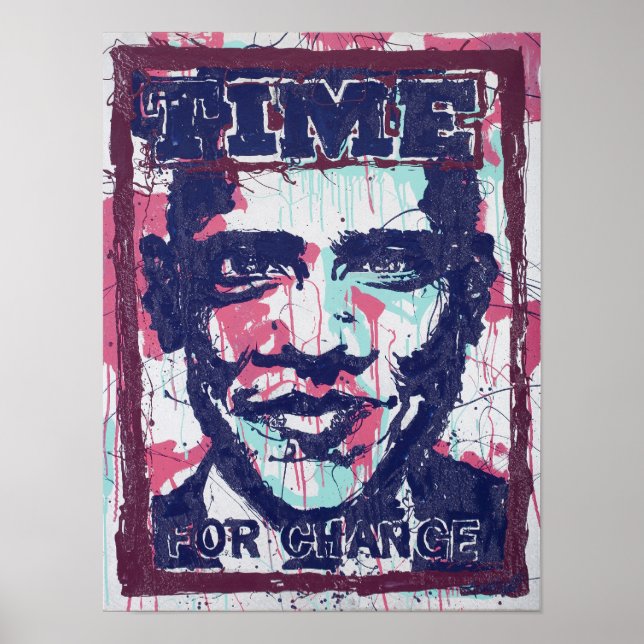 Andy Howell Presidente Obama Posters Retratos (Frente)