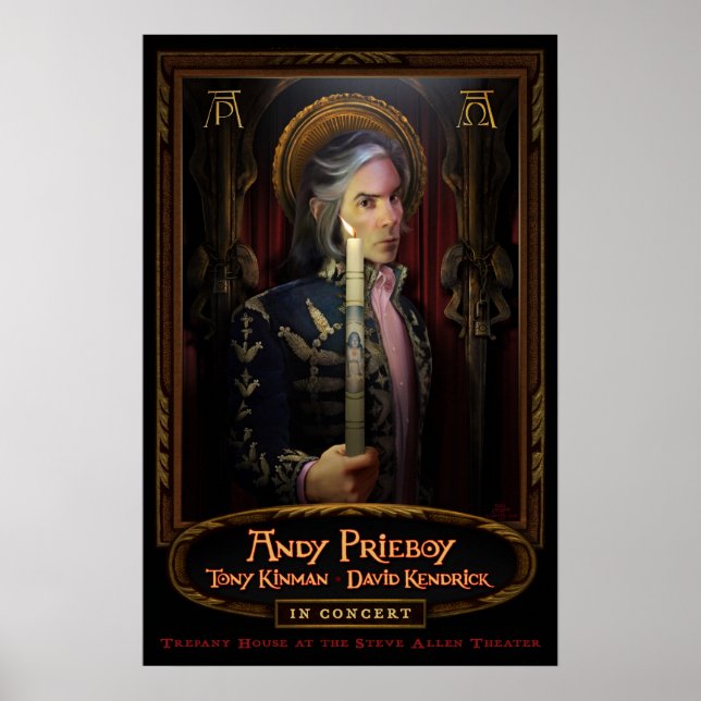 Andy Prieboy Poster por Lee Moyer. (Frente)