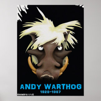 Andy Warthog Impressão