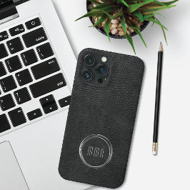 Anéis de prata com aparência mínima de couro