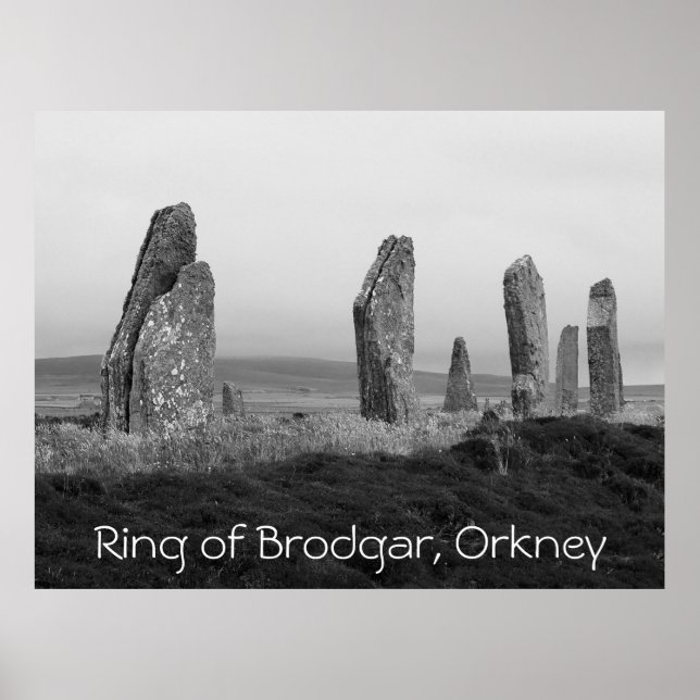 Anel de Brodgar Poster (Frente)