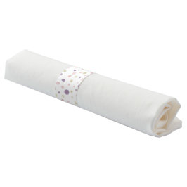 Anel De Guardanapo Susan Confetti Watercolor Dots Napkin Bandas