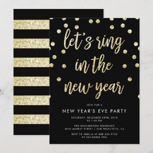 Anel De Vamos Dourado Com Largura No Convite Para 