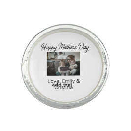 Anel melhor feliz dia de as mães de mãe adicionar nome 