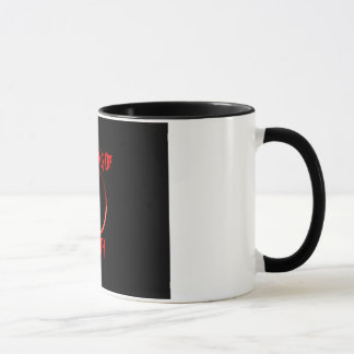 Anel vermelho da caneca da morte