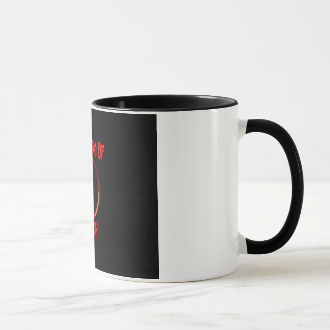 Anel vermelho da caneca da morte (Direita)