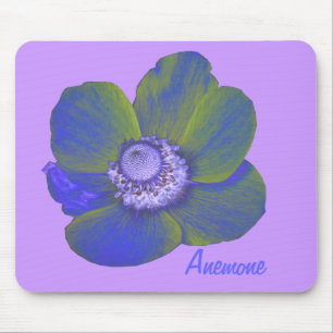 Anêmona colorida customizável Mousepad da fantas