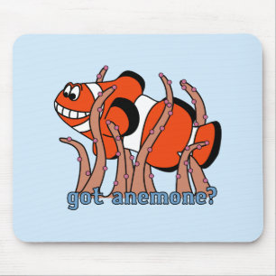 Anêmona obtida Clownfish Mousepad