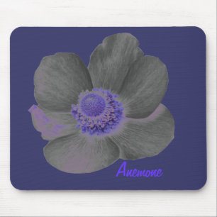 Anemone Flower Mousepad Personalizável Sonha Escu