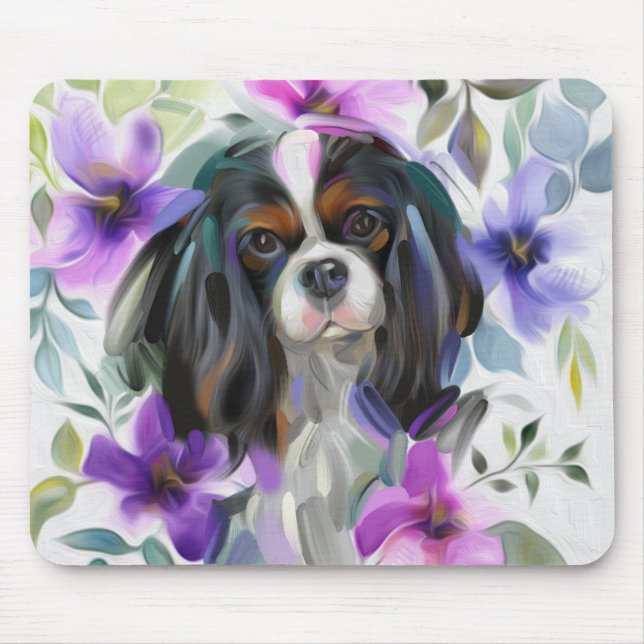 'Anemone' Tricolor cavaleiro art mousepad (Frente)