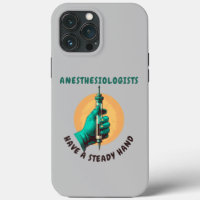 Anestesiologistas têm mão firme, Anestesia