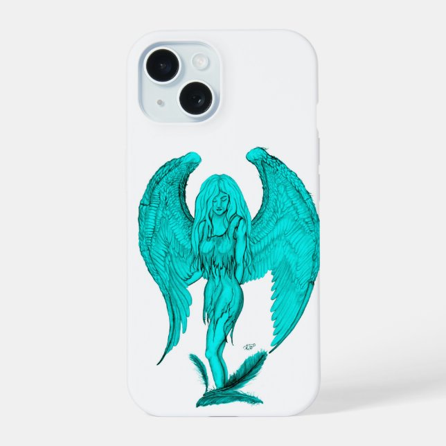 Angel, Black and Green design (Verso)