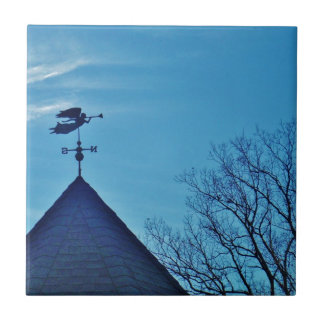 Angel BLOW HORN WEATHER VANE