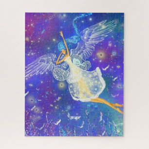 Angel Girl Fantasy Jigsee Quebra-cabeça Painting
