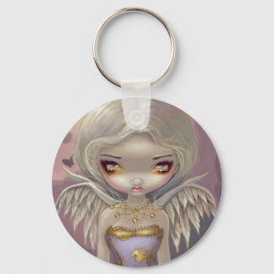 "Angel in Lilac" Chaveiro
