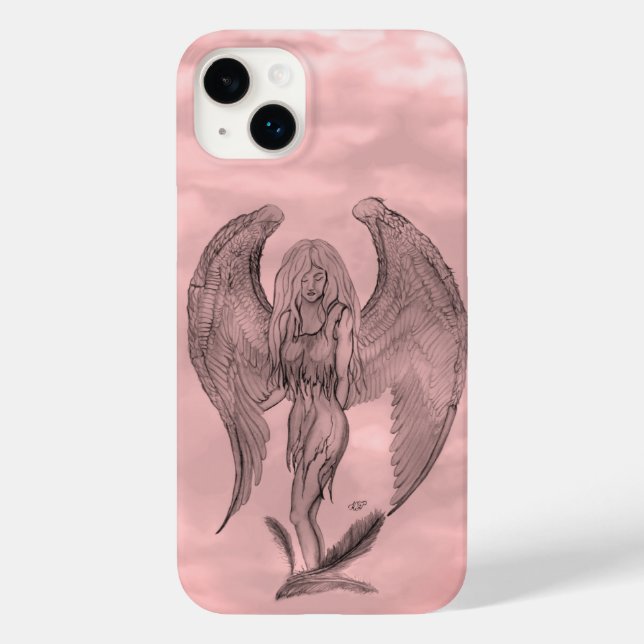 Angel no estilo de tatuagem (Verso)