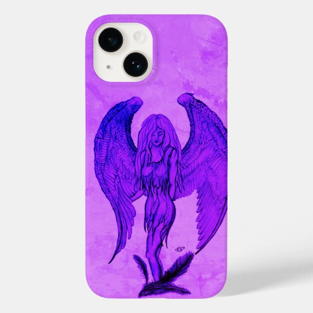 Angel no estilo de tatuagem (Verso)