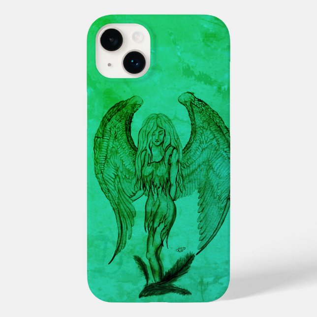 Angel no estilo de tatuagem (Verso)