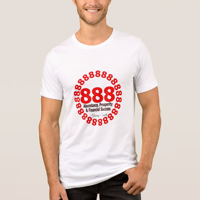 Angel Number 888 - Prosperidade e abundância (Frente)