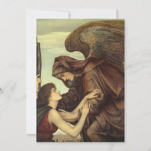 Angel of Death por Evelyn De Morgan (Frente)