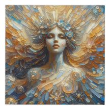 Angel of Mine Faux Canvas