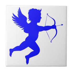 Angel Small (4,25" x 4,25") Azulejo fotográfico c