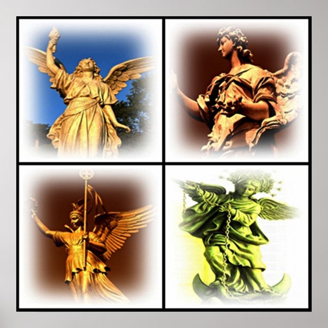 Angel Statue Poster (Frente)