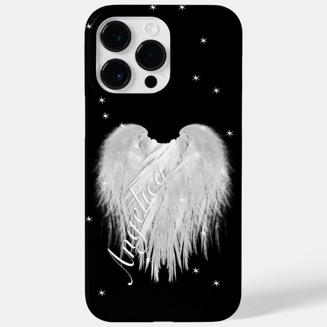 ANGEL WINGS Heart Black Starry Night (Verso)